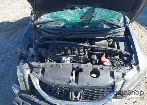 2015 Honda Civic Ex-L from USA, damaged, VIN 2HGFB2F9XFH507130